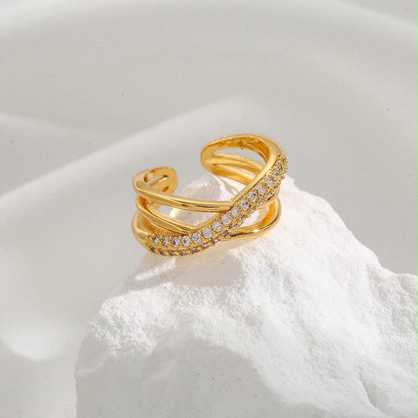 Premium Gold Plated Anti Tarnish Ring