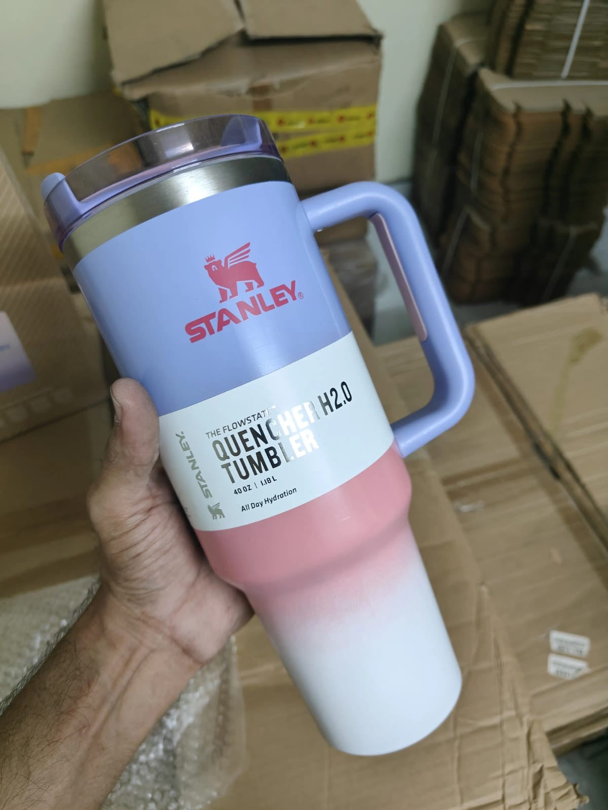 Stanley IceFlow ™ Flip Straw Water
Bottle - Lavender Fog